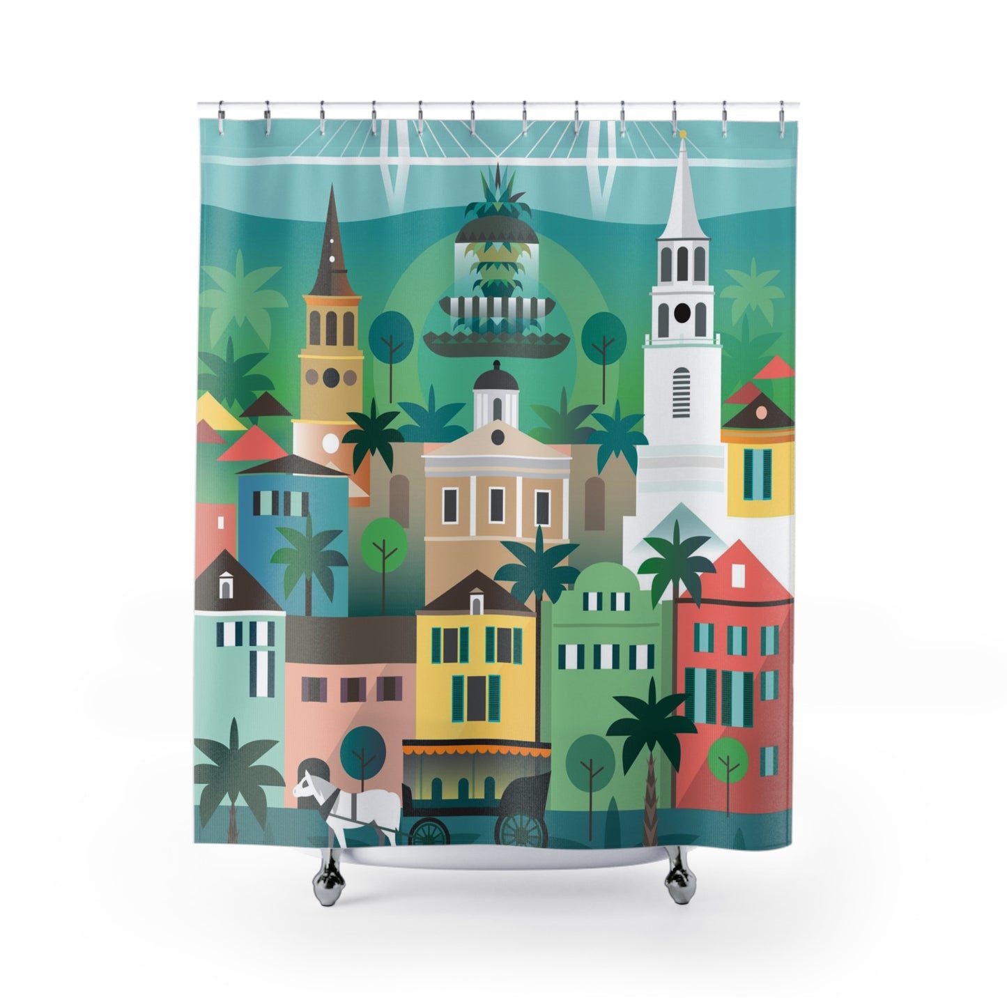 Charleston Shower Curtain