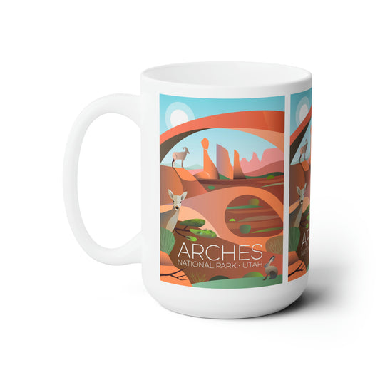 Arches National Park Ceramic Mug 11oz or 15oz