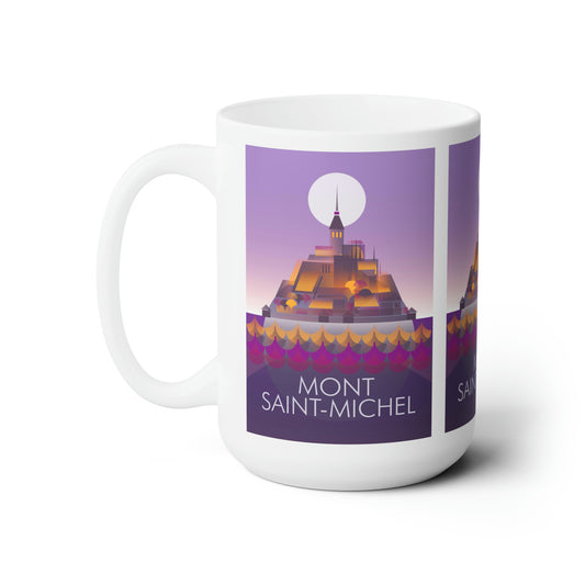 Mont Saint-Michel Ceramic Mug 11oz or 15oz