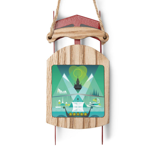 Norway Sled Ornament