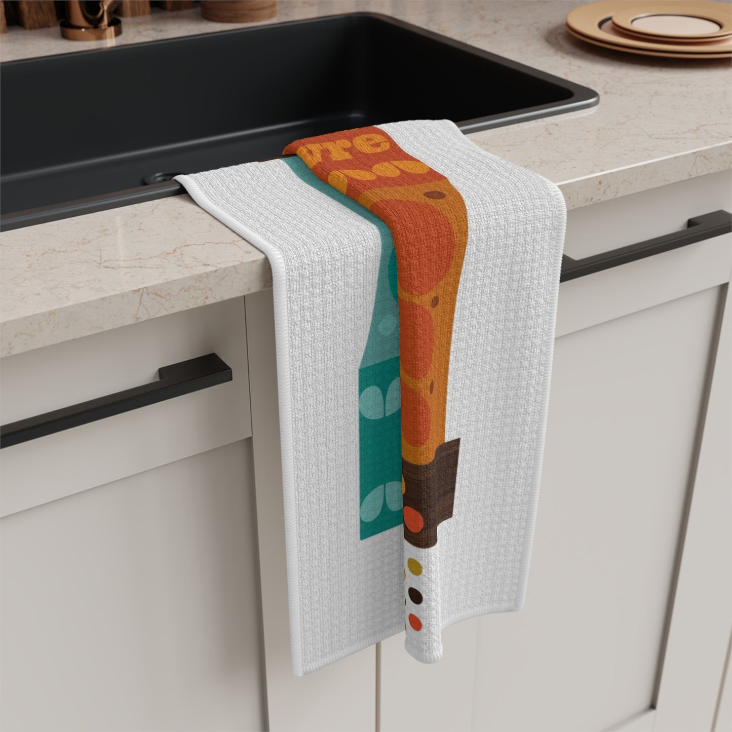 Condiments Microfiber Tea Towel