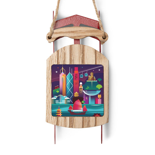 Hong Kong Sled Ornament