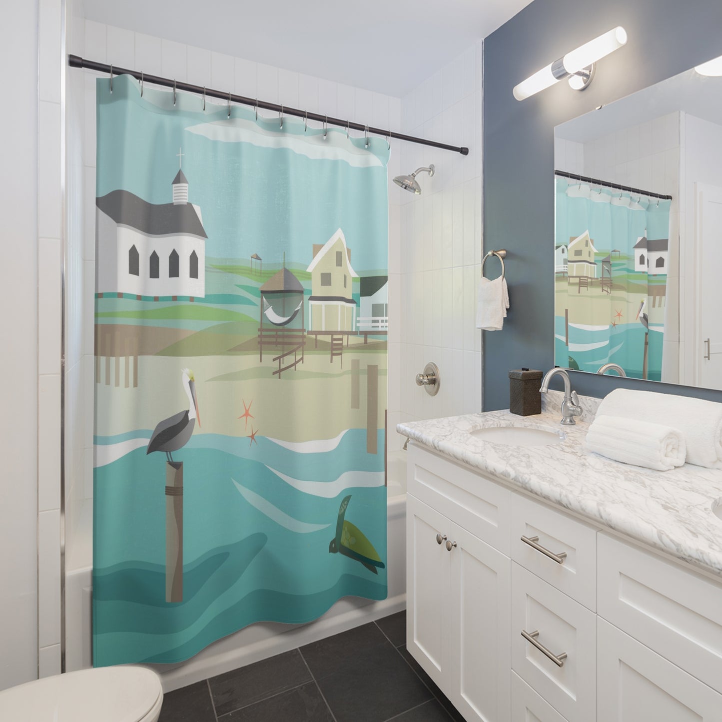 Pawleys Island Shower Curtain