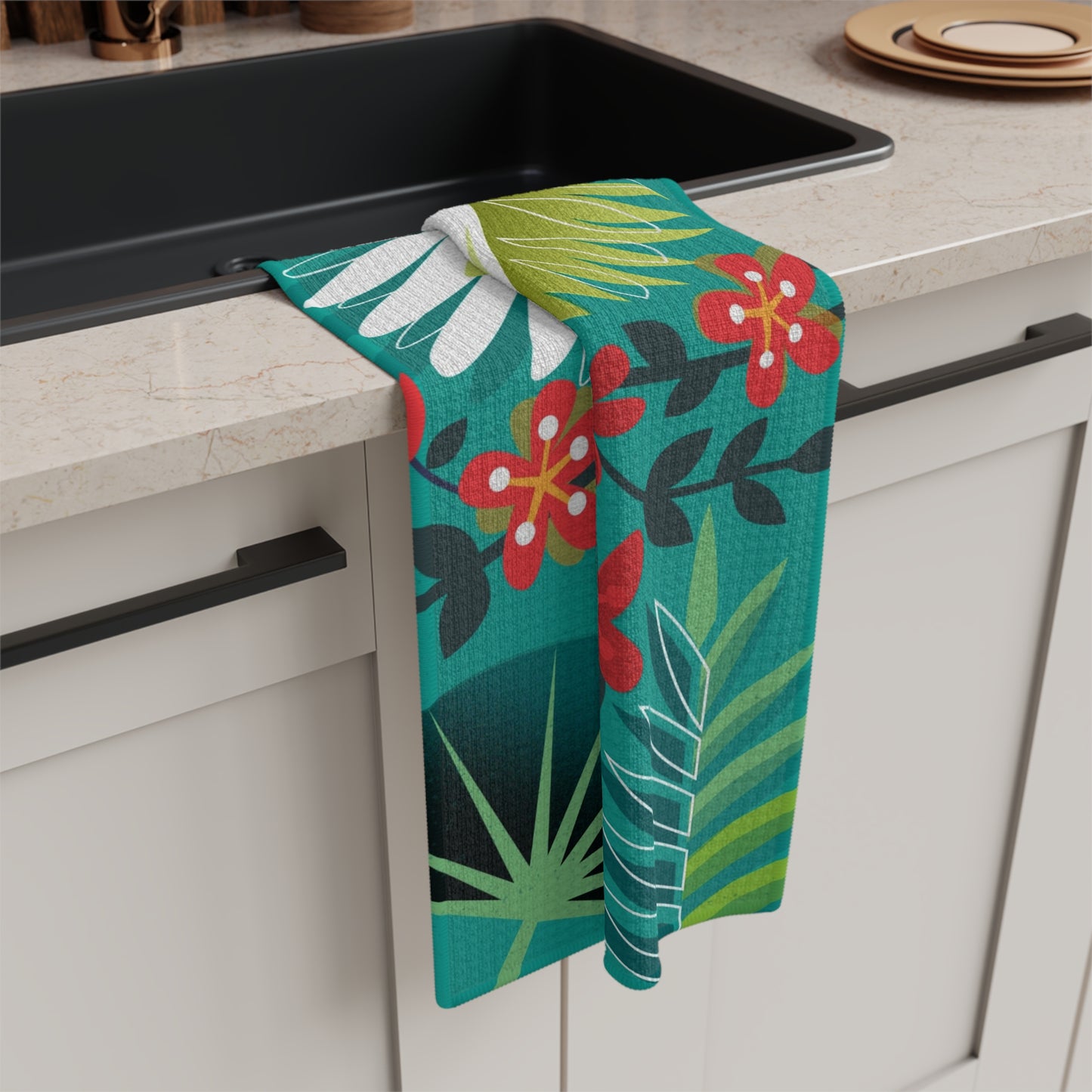 Parrot Tea Microfiber Tea Towel