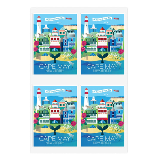 Cape May Sticker Sheet