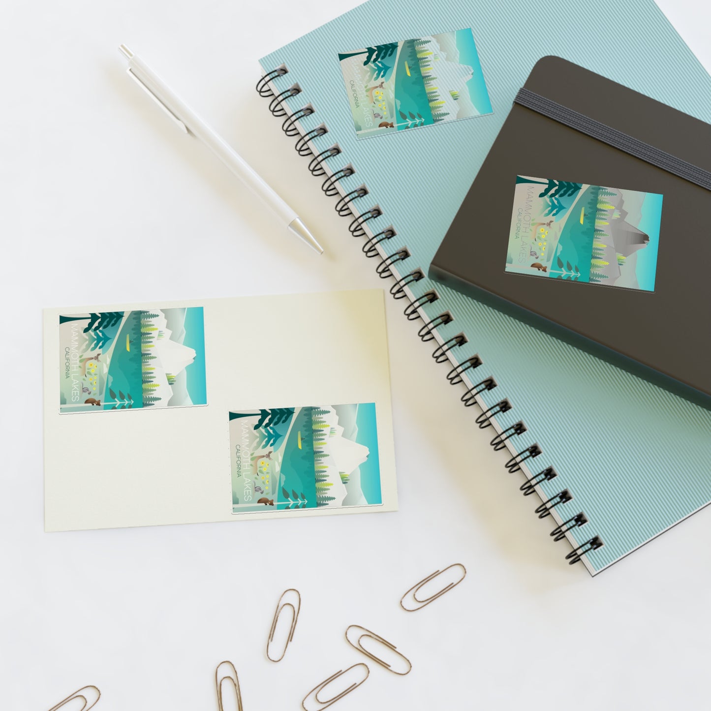 Mammoth Lakes Summer Sticker Sheet