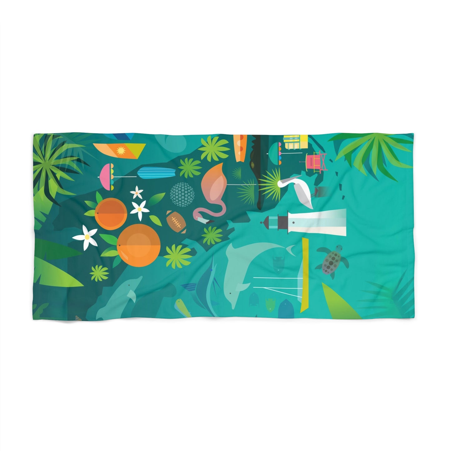 Florida Beach Towel