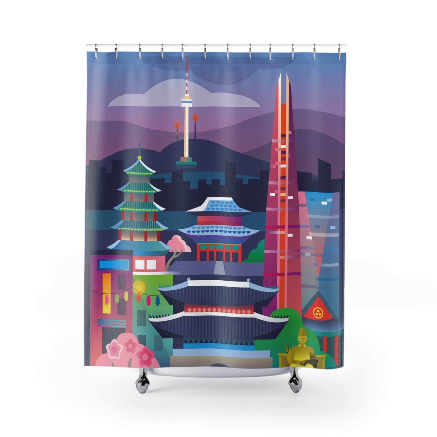 Tokyo Shower Curtain