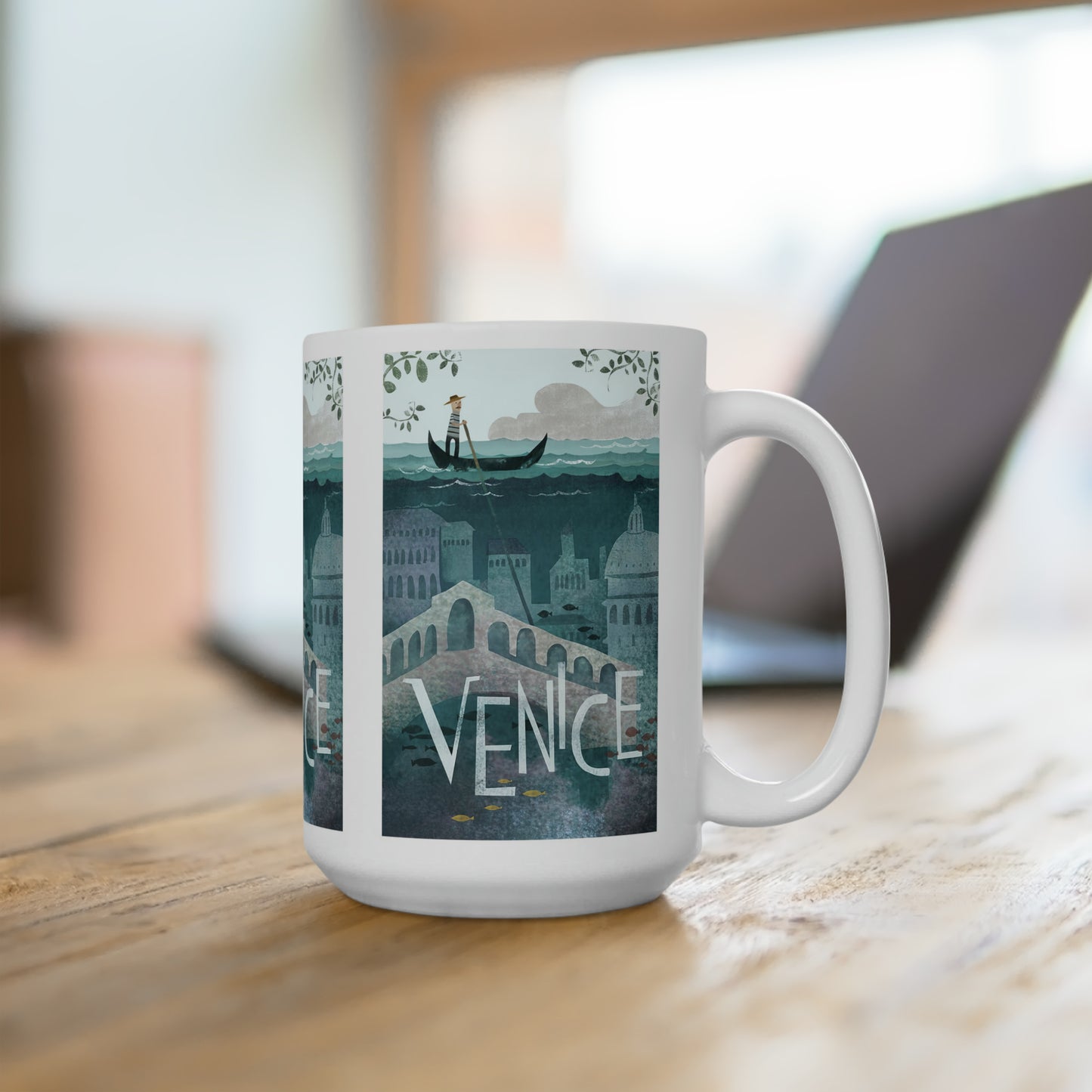 Venice Vintage Ceramic Mug 11oz or 15oz