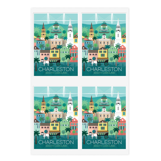 Charleston Sticker Sheet