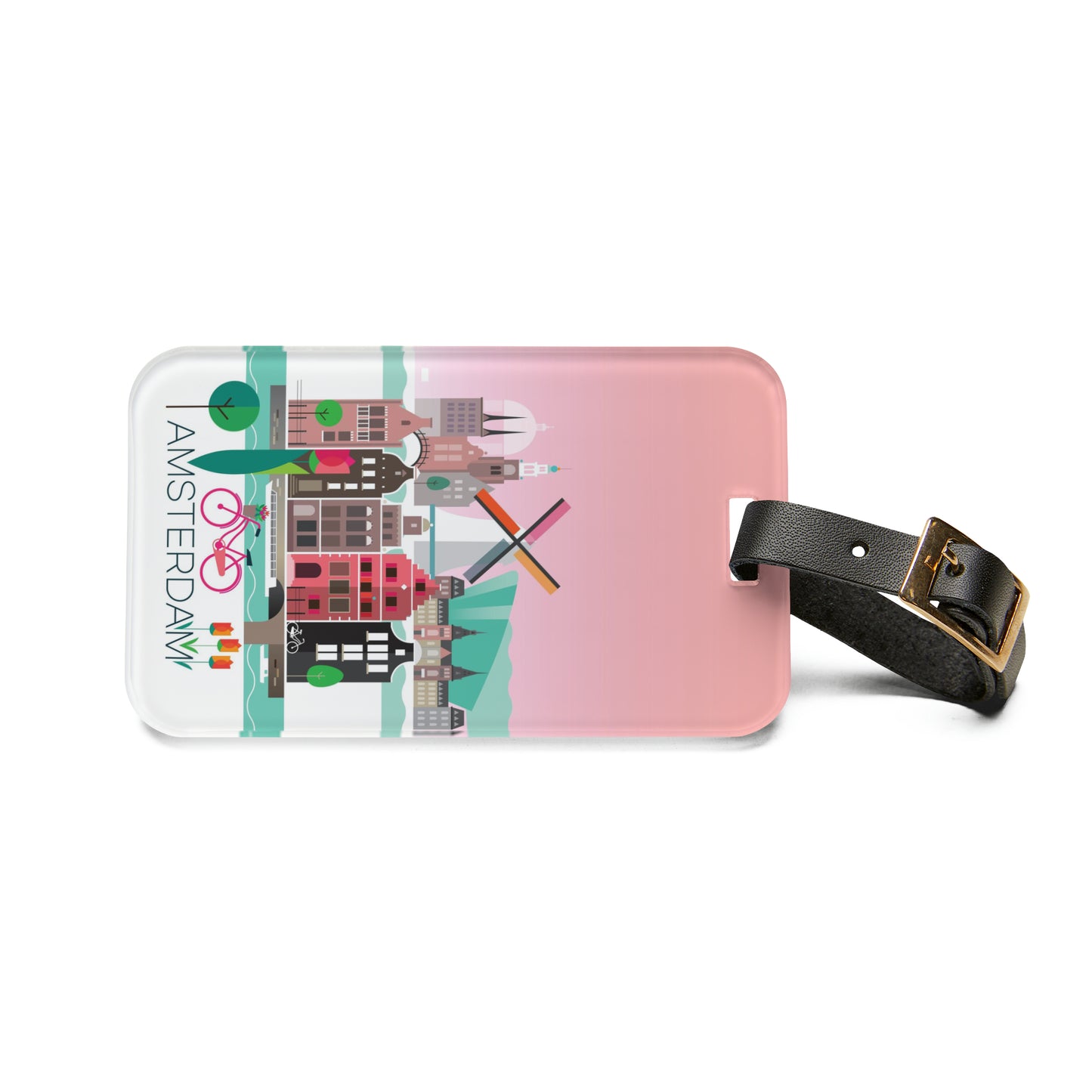 Amsterdam Luggage Tag