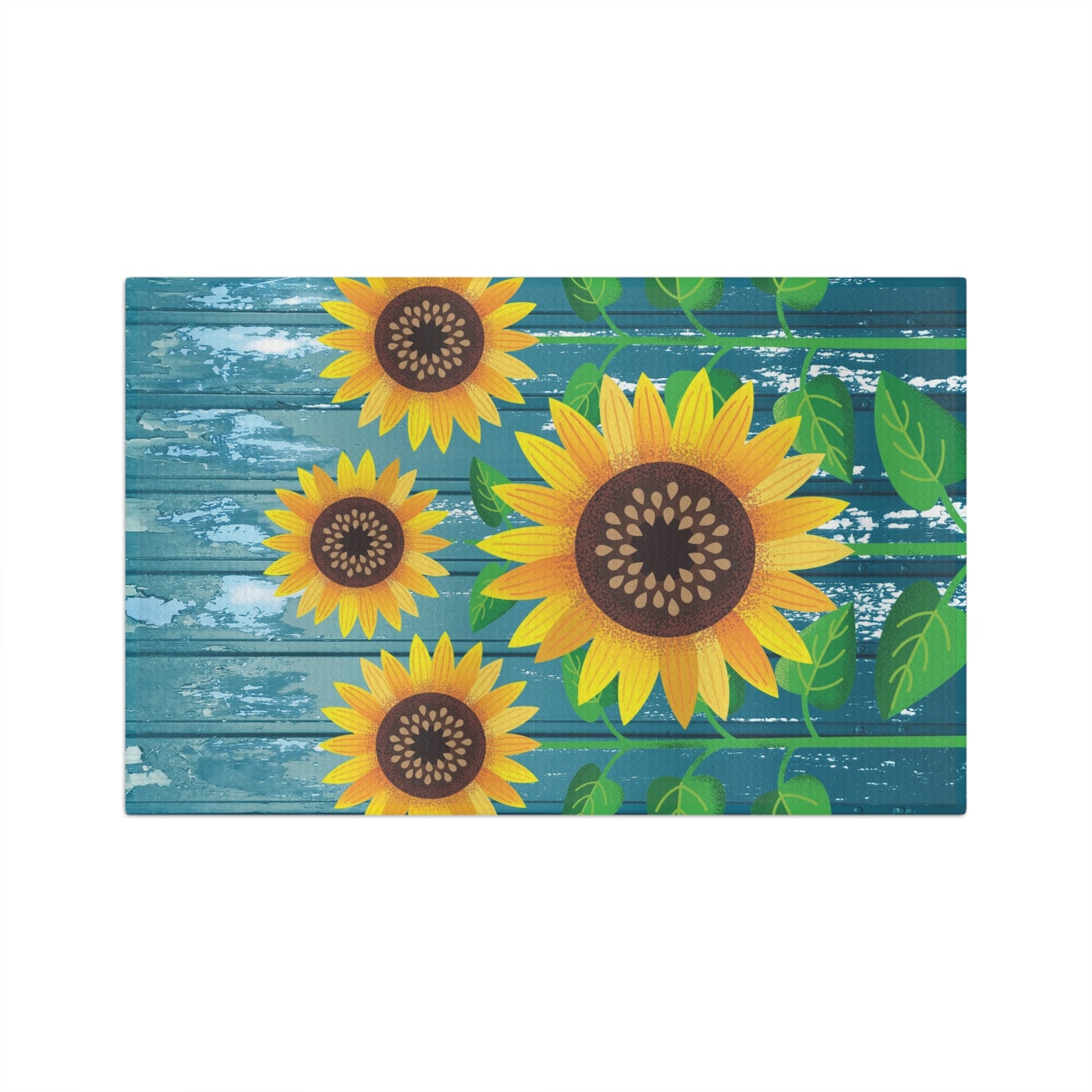 Sunflowers Microfiber Tea Towel