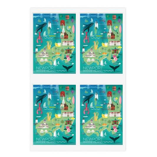 Newport Sticker Sheet