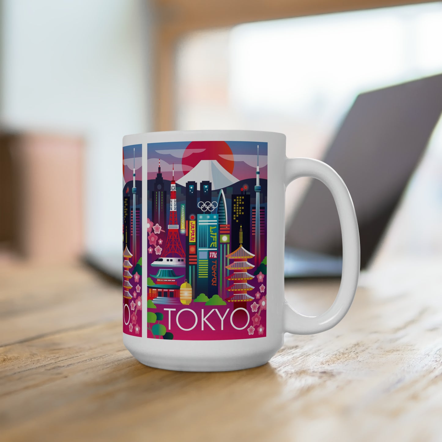 Tokyo Ceramic Mug 11oz or 15oz