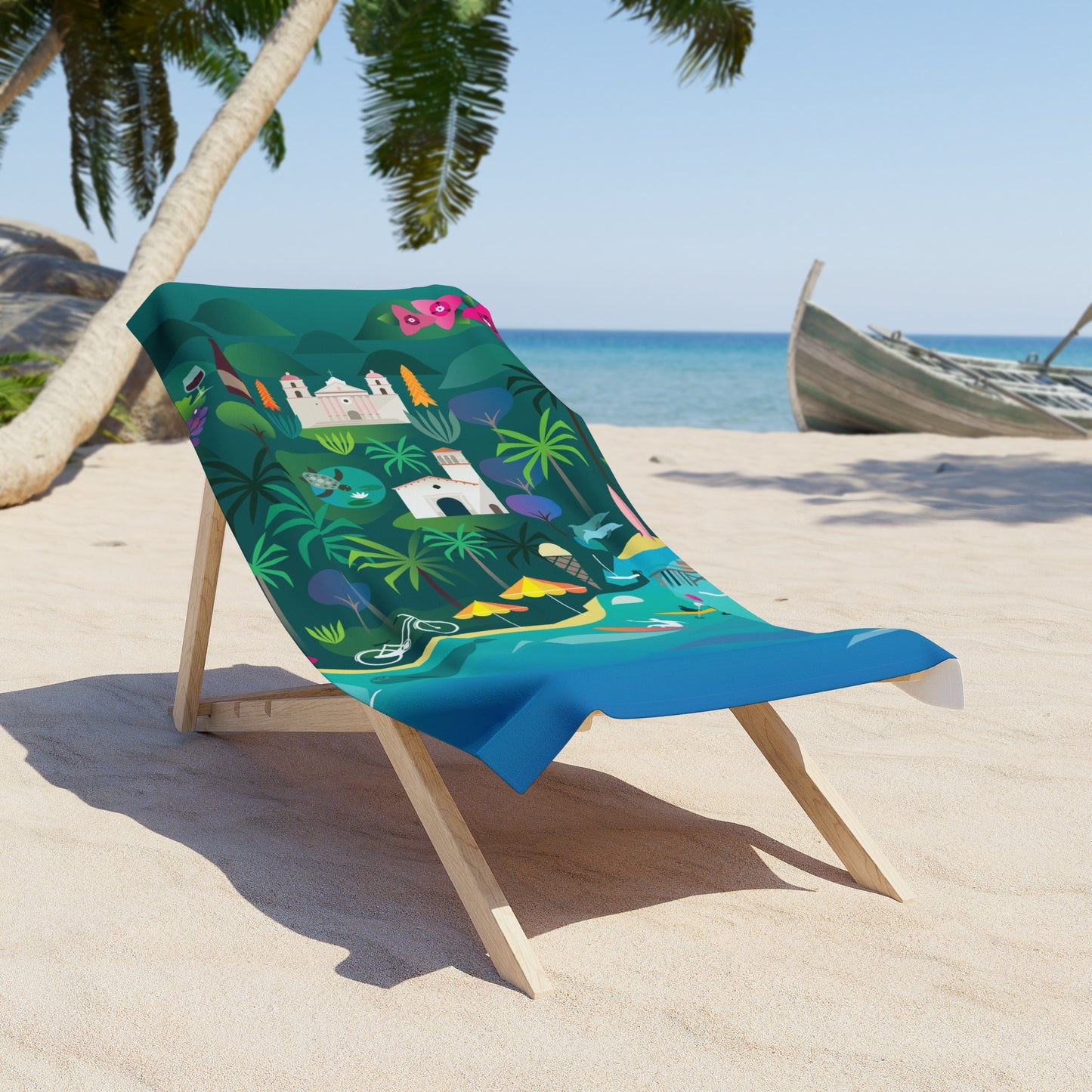 Santa Barbara Beach Towel