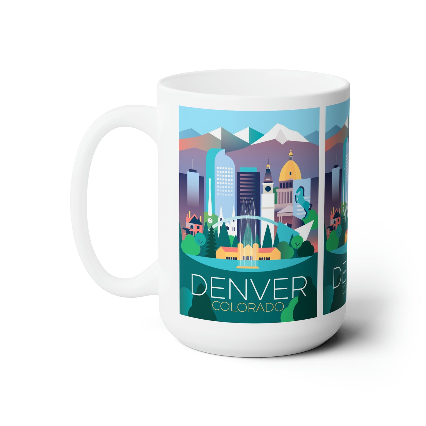 Denver Ceramic Mug 11oz or 15oz