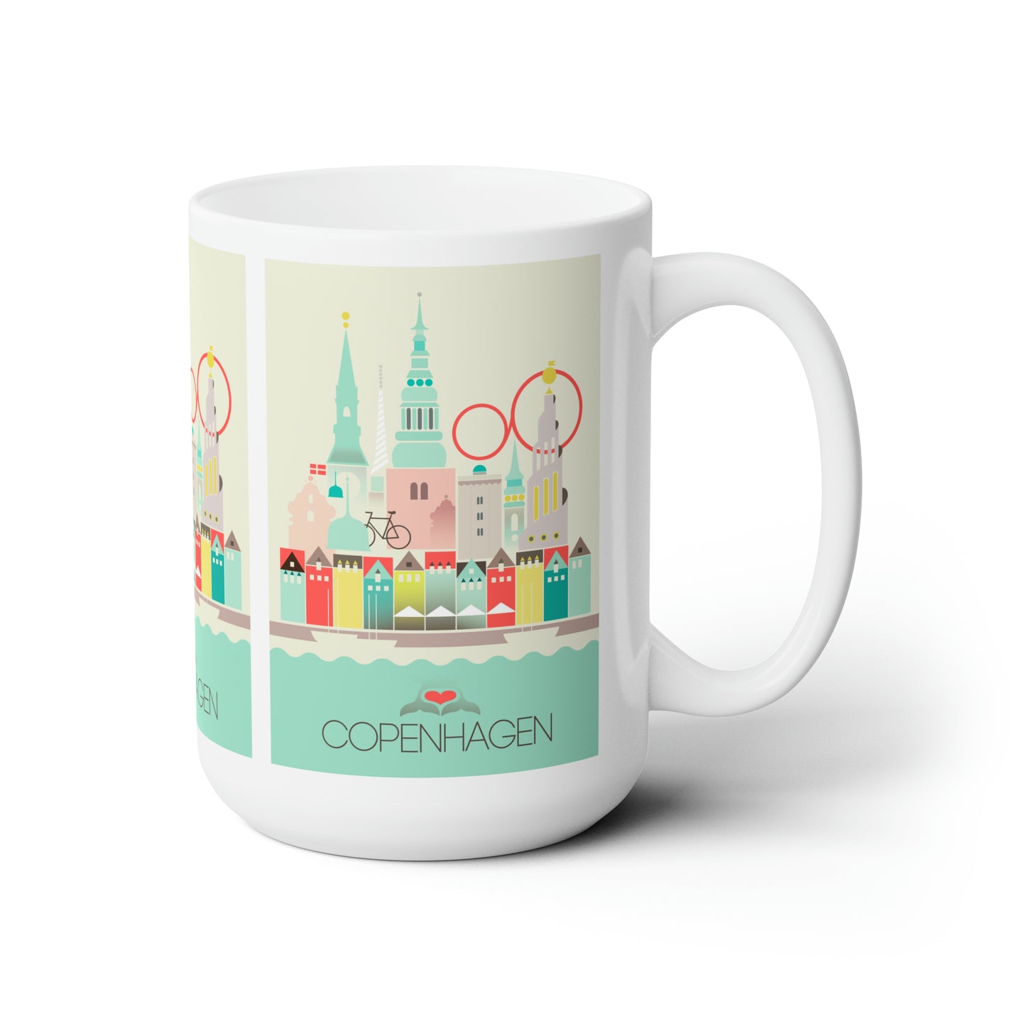 Copenhagen Ceramic Mug 11oz or 15oz