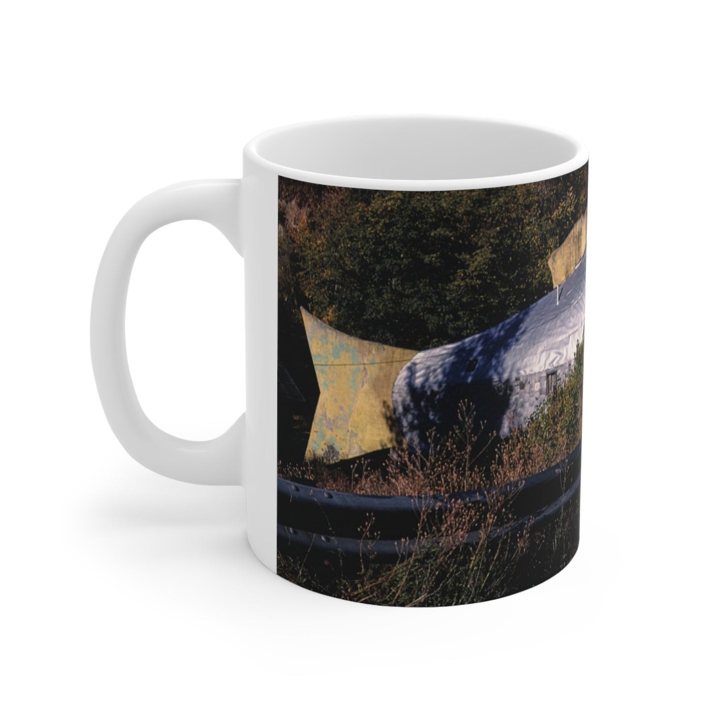 ROADSIDE MUGS - Fish Inn Ceramic Mug 11oz