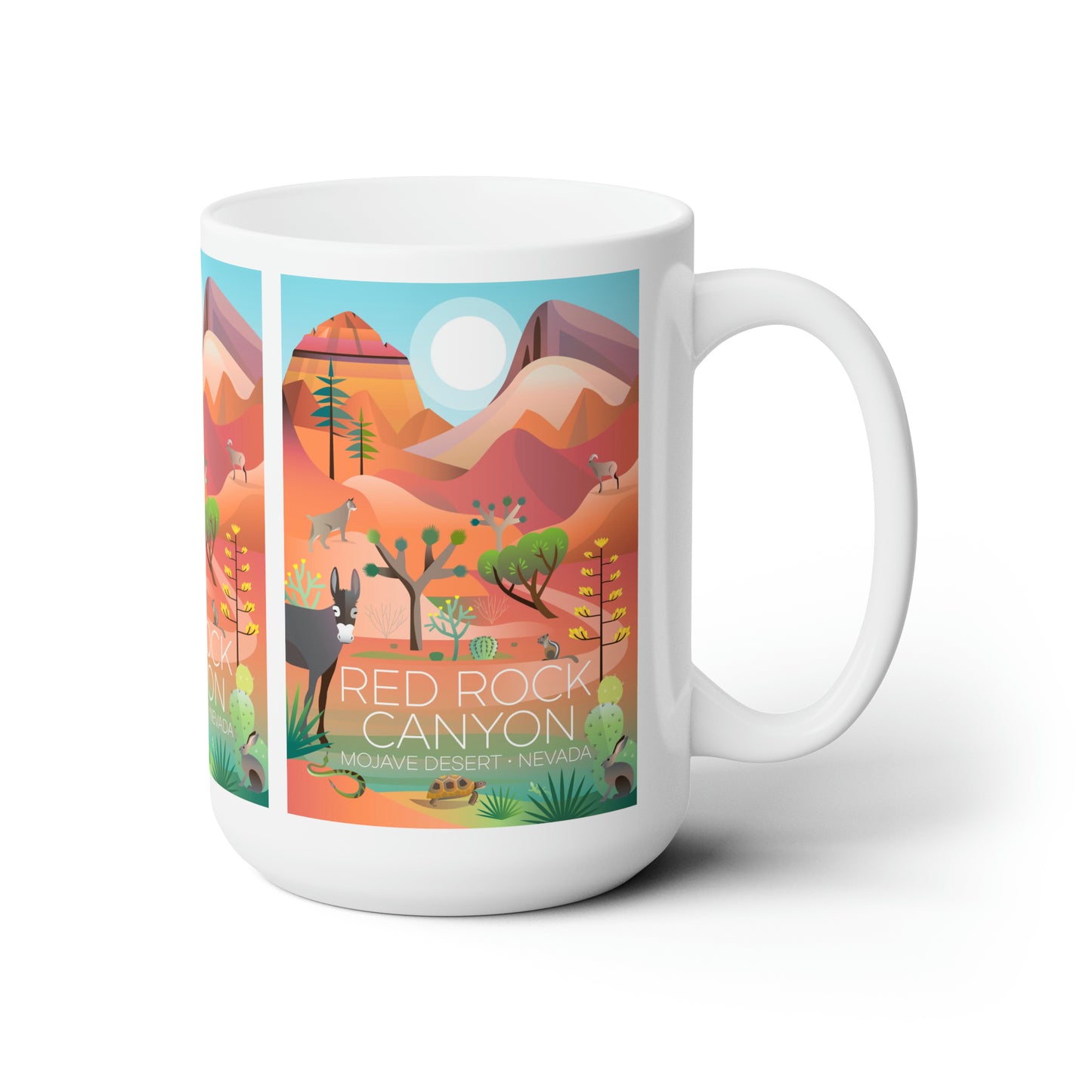Red Rock Canyon Ceramic Mug 11oz or 15oz