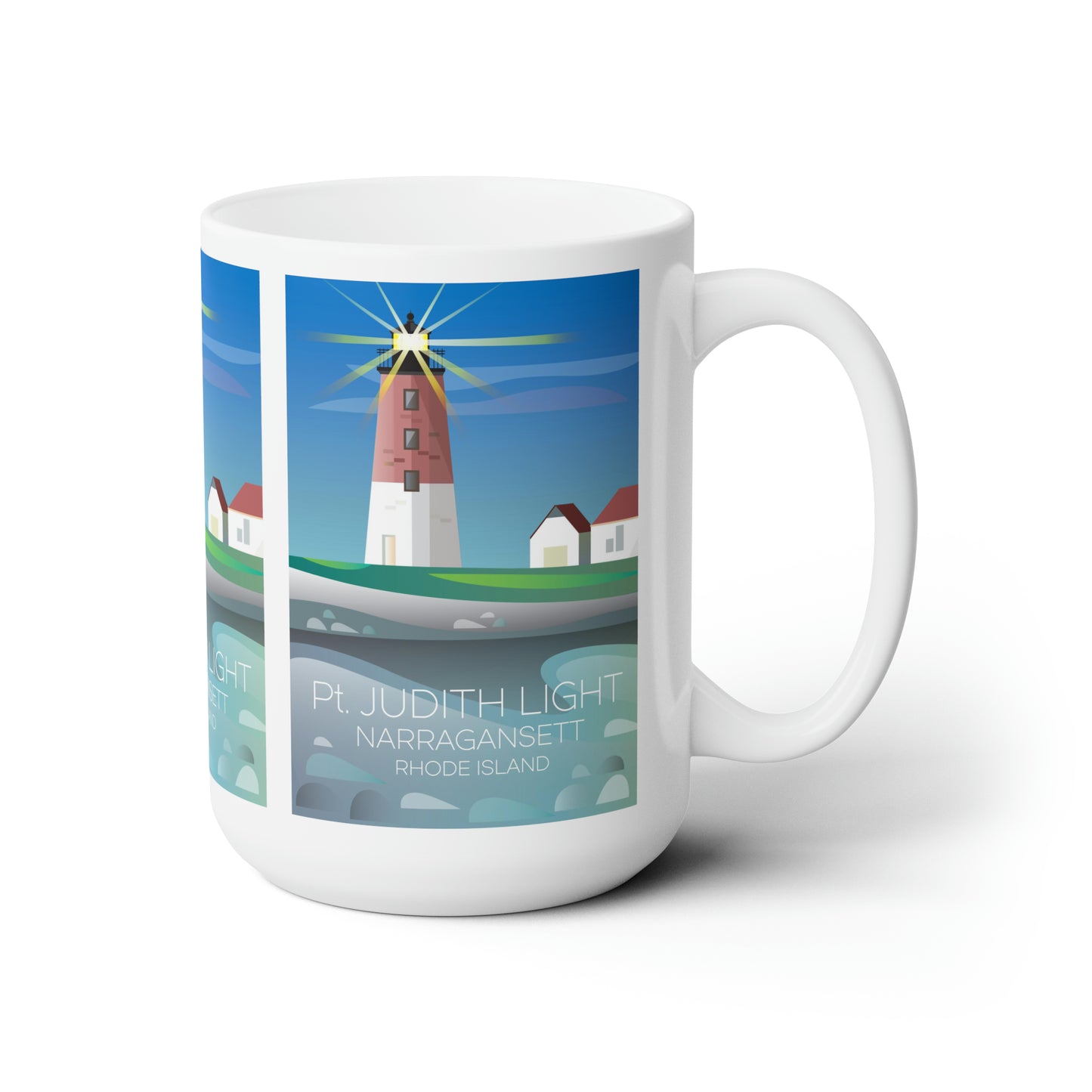 Point Judith Ceramic Mug 11oz or 15oz