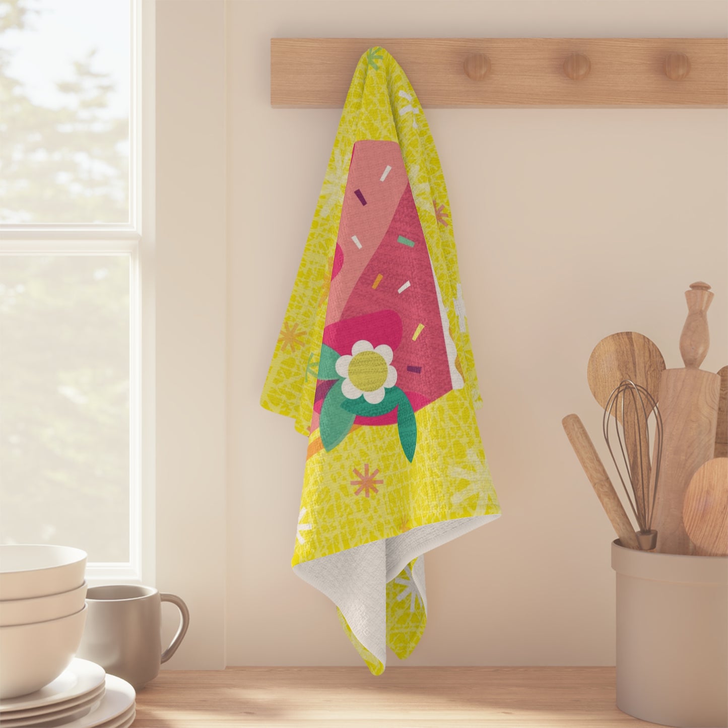 Ice Cream Microfiber Tea Towel