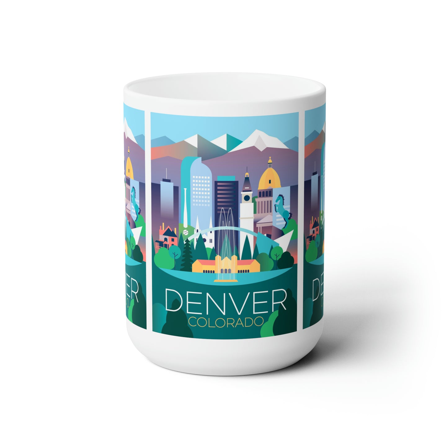 Denver Ceramic Mug 11oz or 15oz