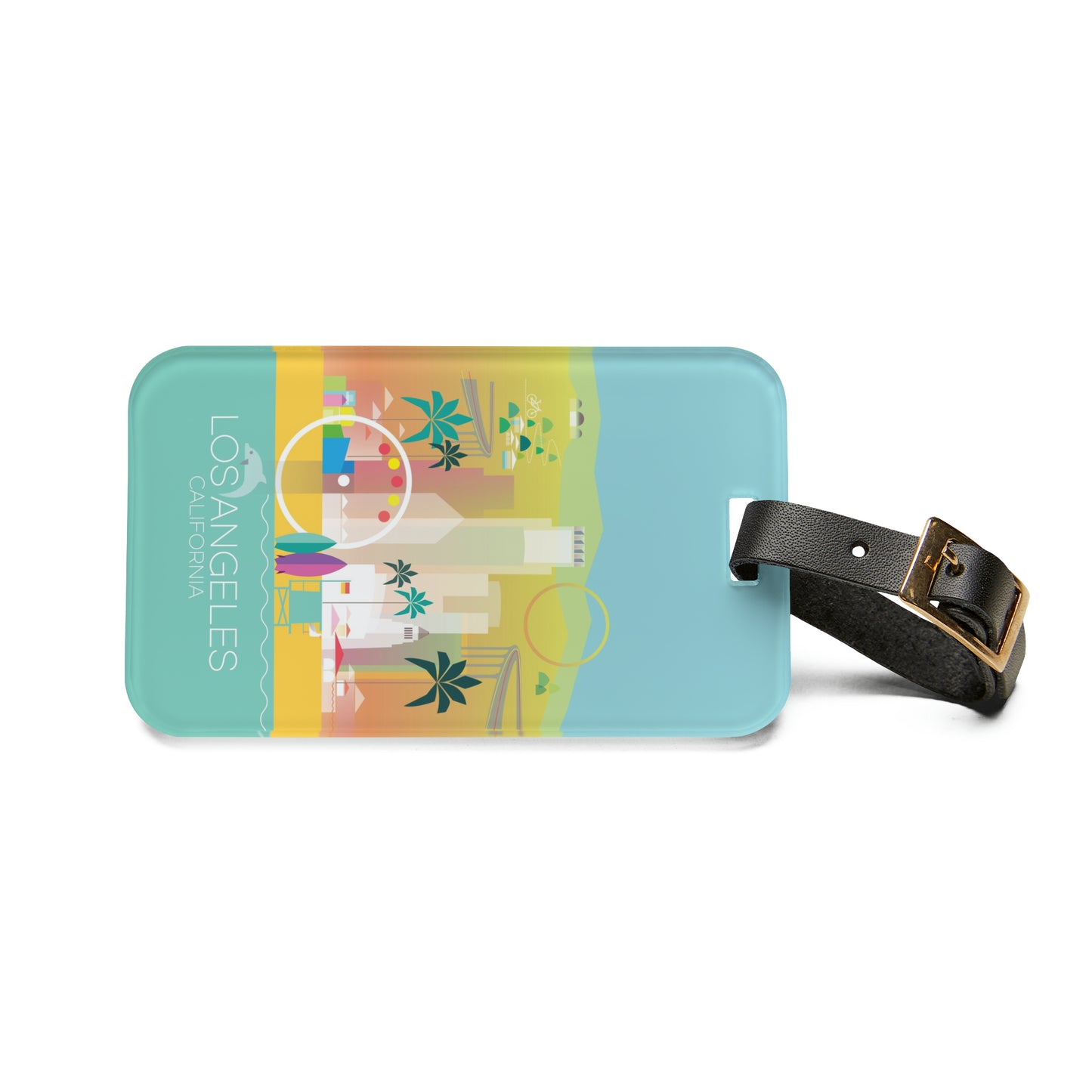 Los Angeles Luggage Tag