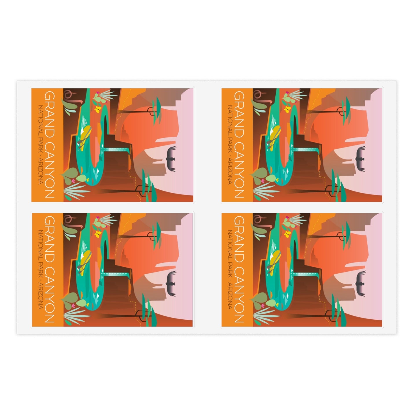 Grand Canyon 1 Sticker Sheet