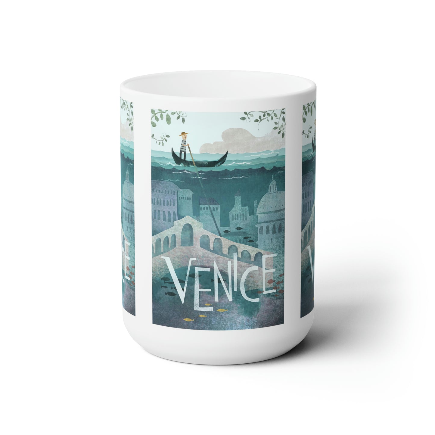 Venice Vintage Ceramic Mug 11oz or 15oz