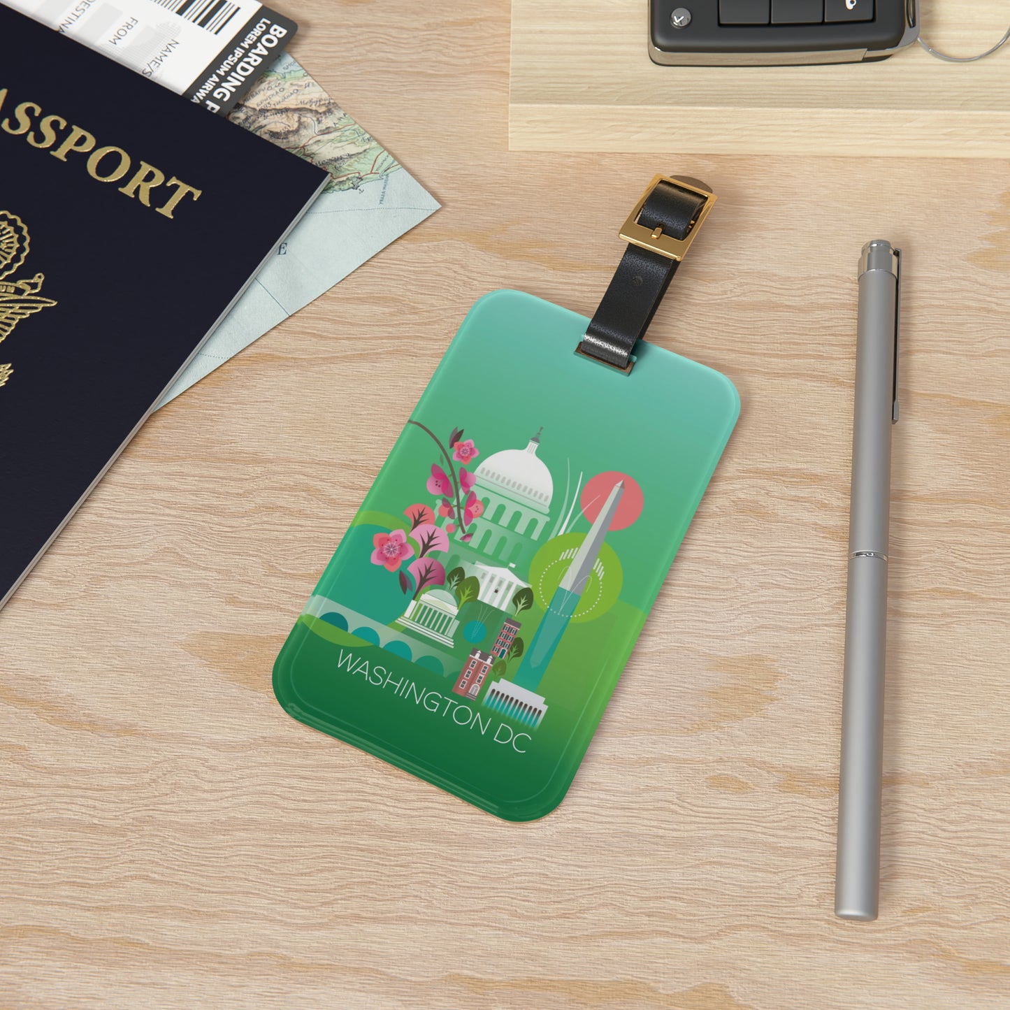 Washington DC Luggage Tag