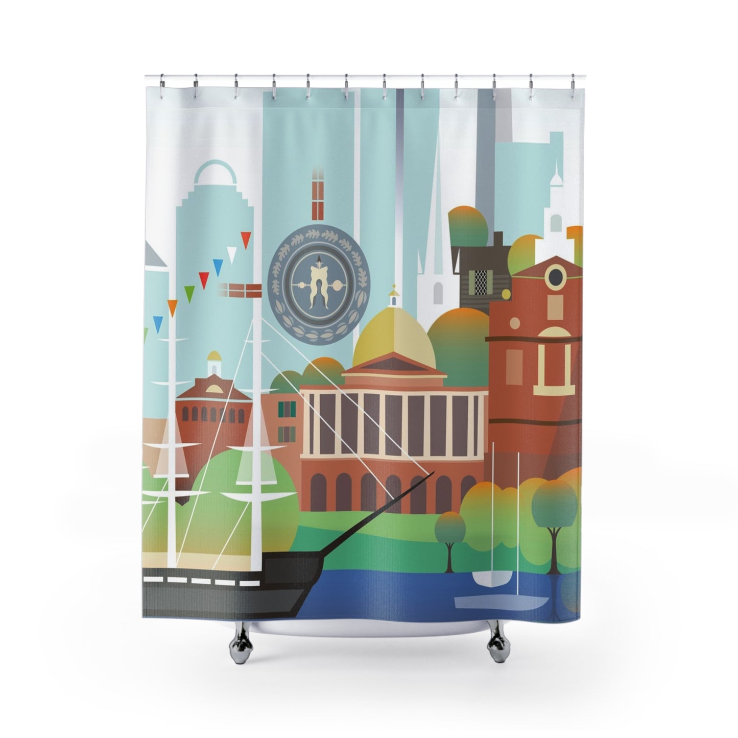 Boston Shower Curtain