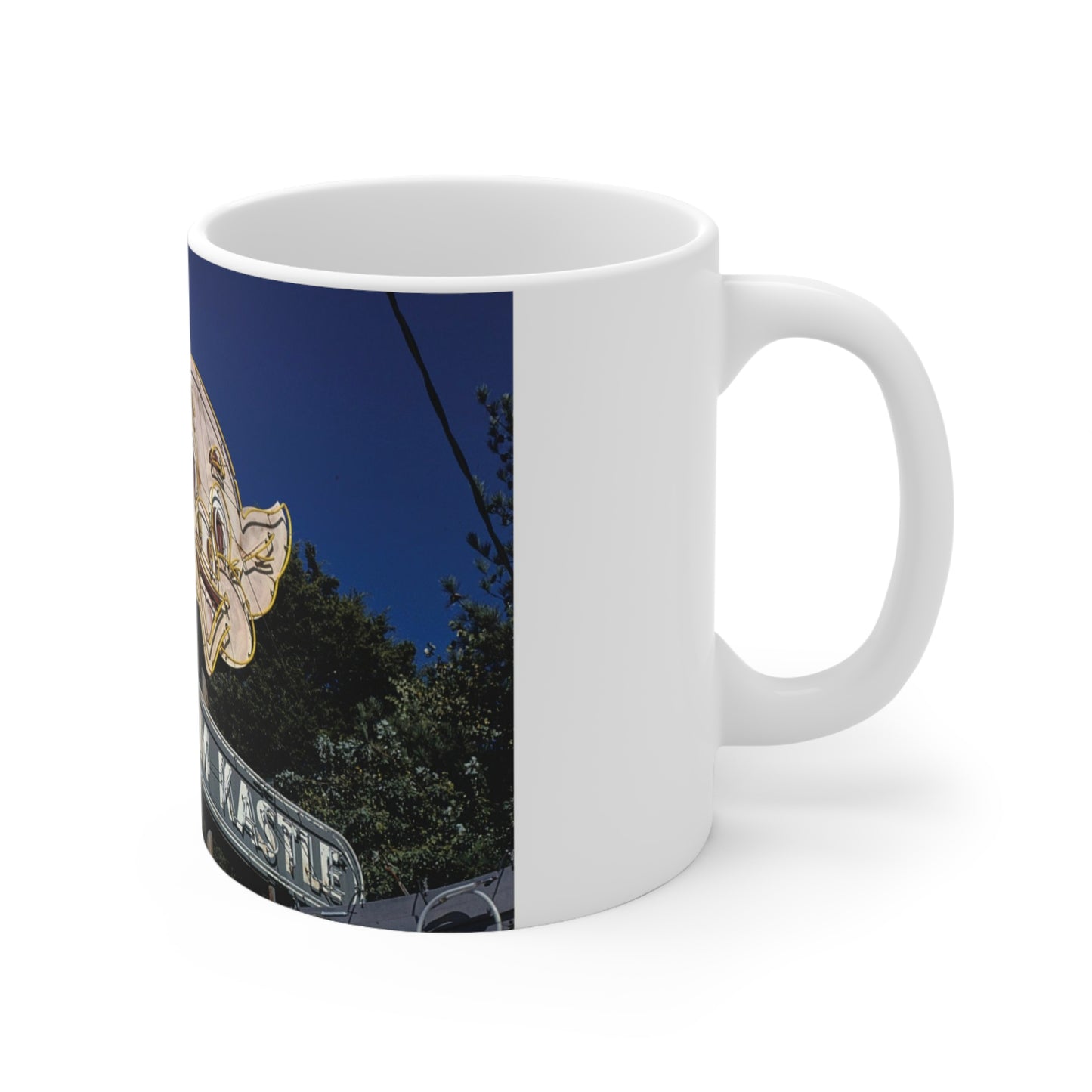ROADSIDE MUGS - Kream Kastle Ceramic Mug 11oz