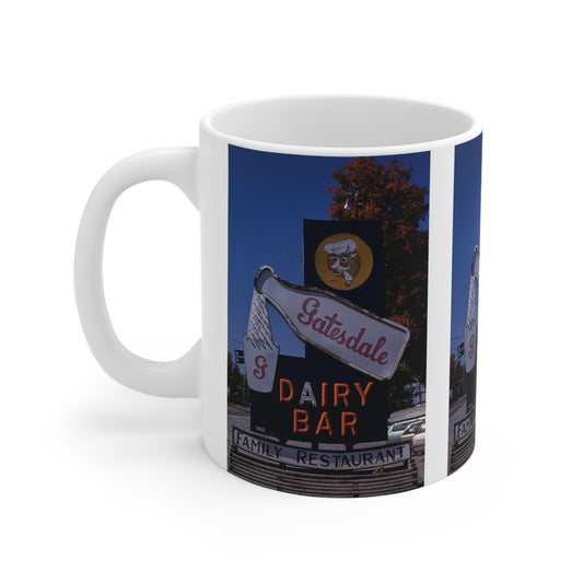 ROADSIDE MUGS - Gatesdale Dairy Bar Ceramic Mug 11oz