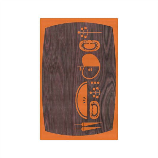 Woodcut Kitchen Tray Tea Towel