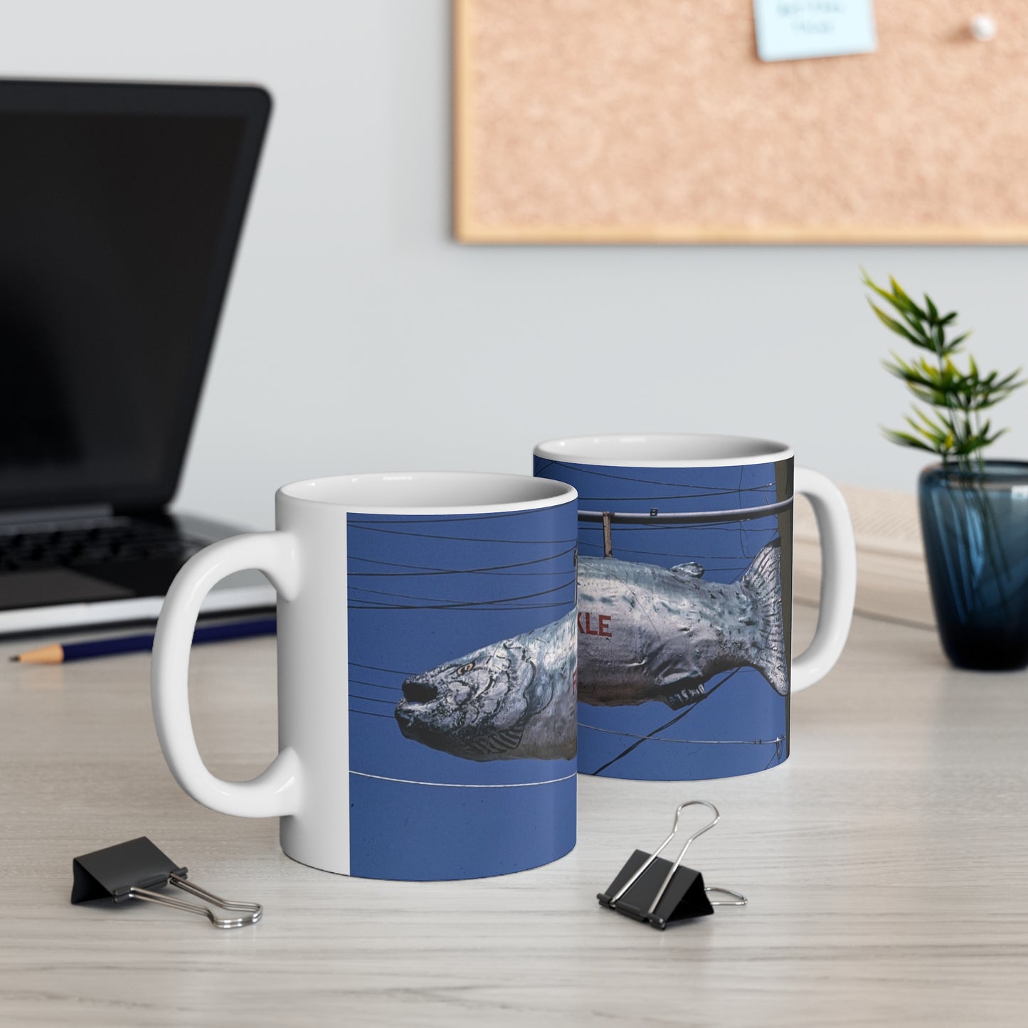 ROADSIDE MUGS - Fishing Tackle Ceramic Mug 11oz