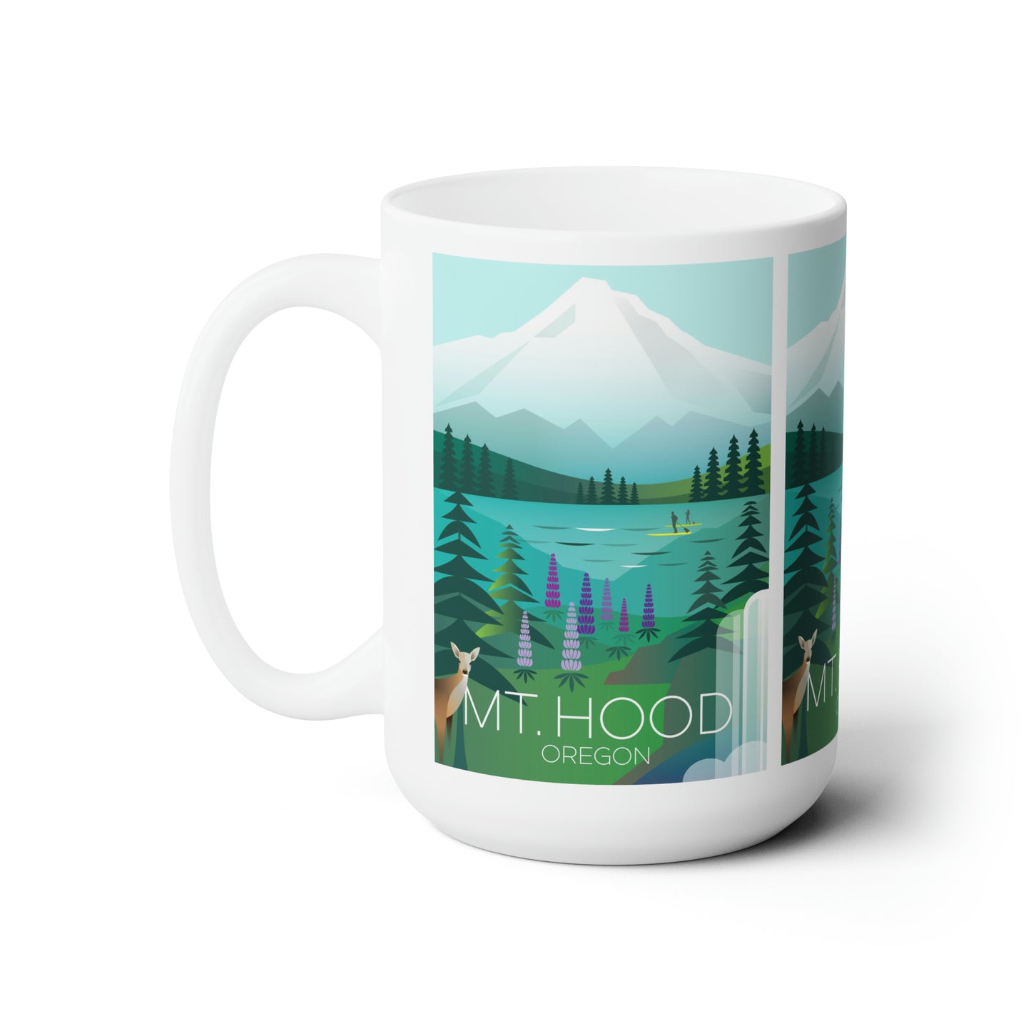 Mount Hood Ceramic Mug 11oz or 15oz