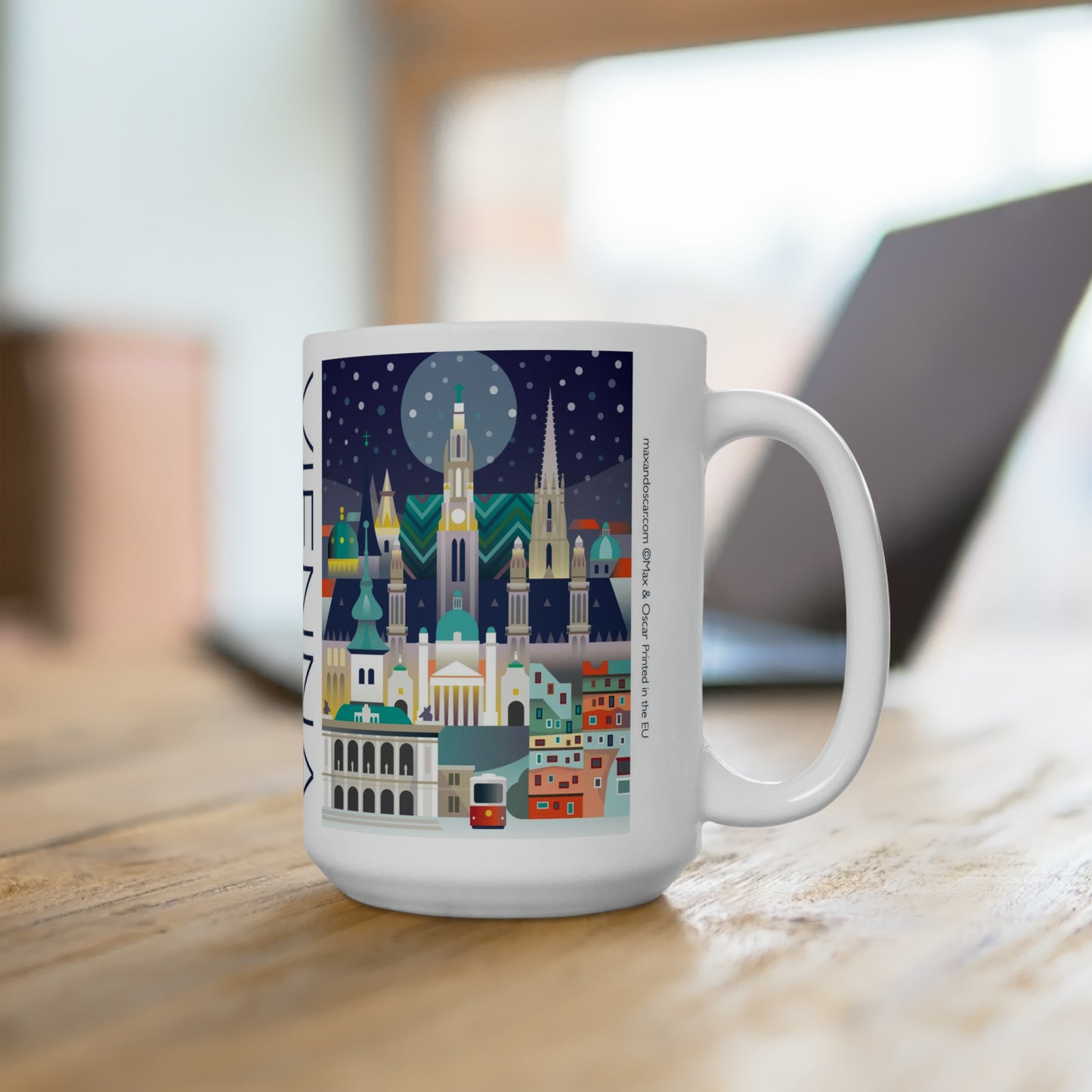 Vienna Ceramic Mug 11oz or 15oz