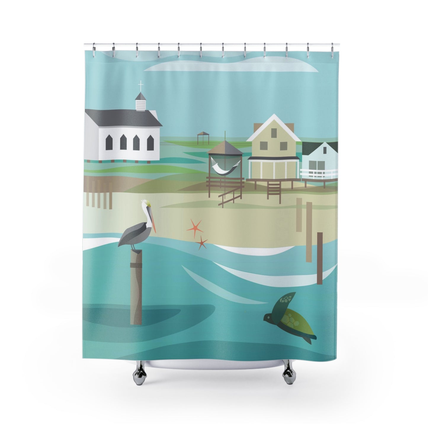 Pawleys Island Shower Curtain