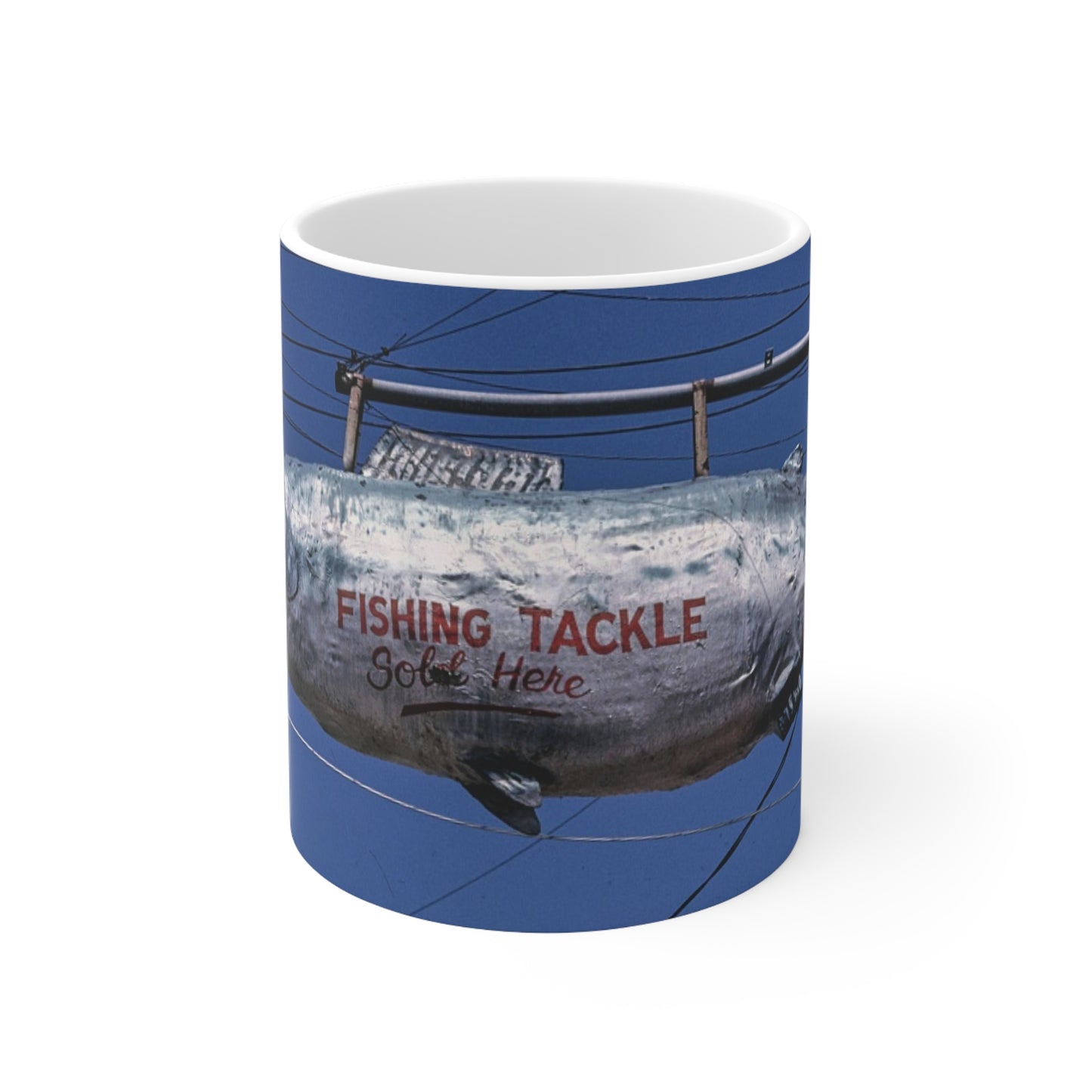 ROADSIDE MUGS - Fishing Tackle Ceramic Mug 11oz