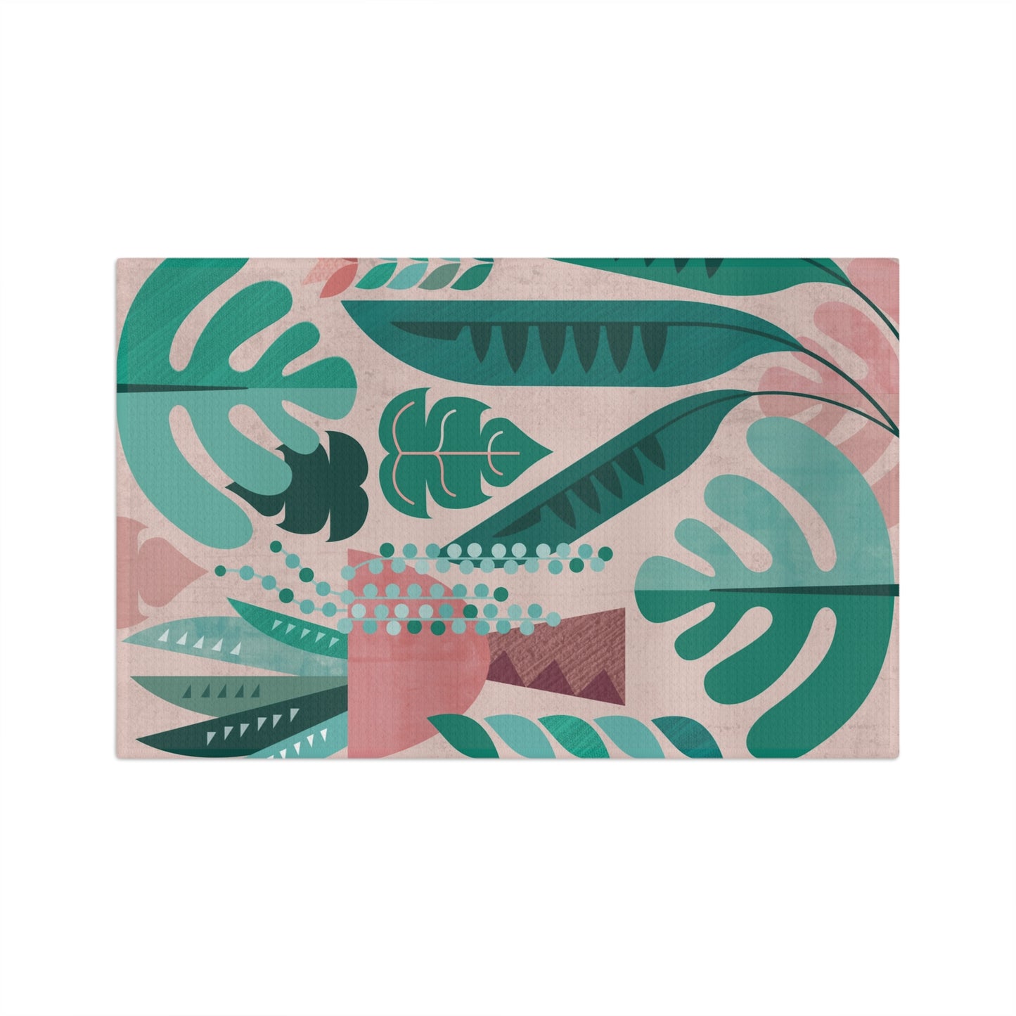 Dusky Garden Microfiber Tea Towel