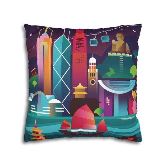 Hong Kong Cushion Cover