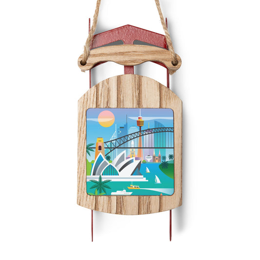 Sydney Sled Ornament