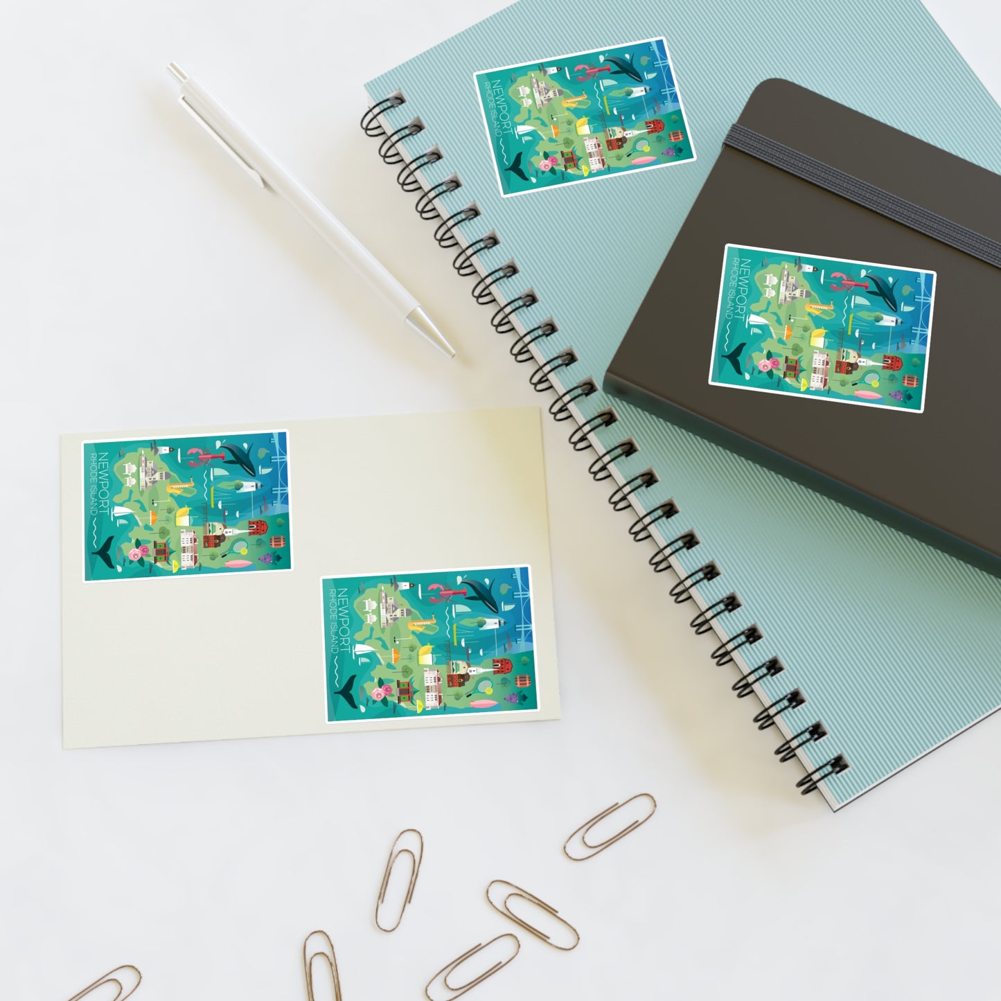 Newport Sticker Sheet