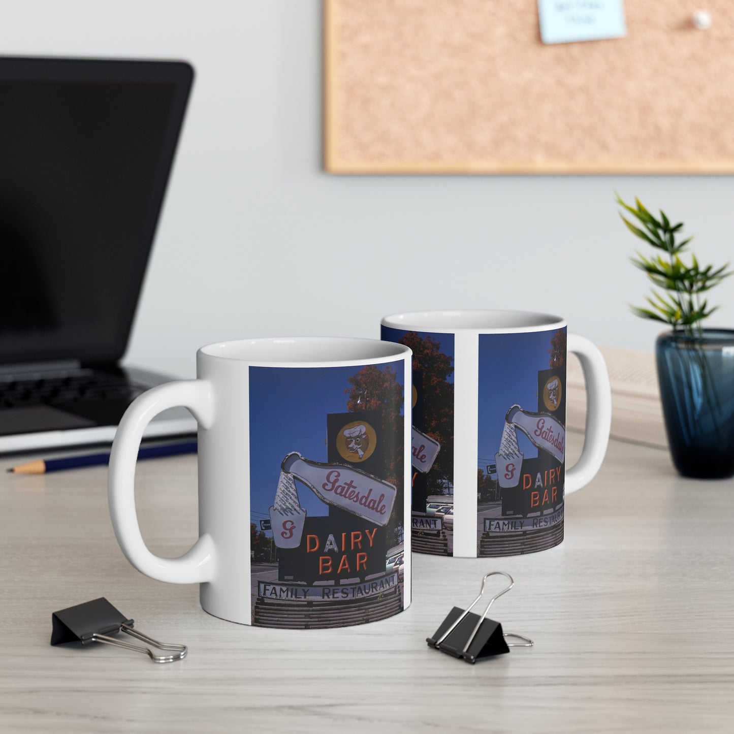 ROADSIDE MUGS - Gatesdale Dairy Bar Ceramic Mug 11oz