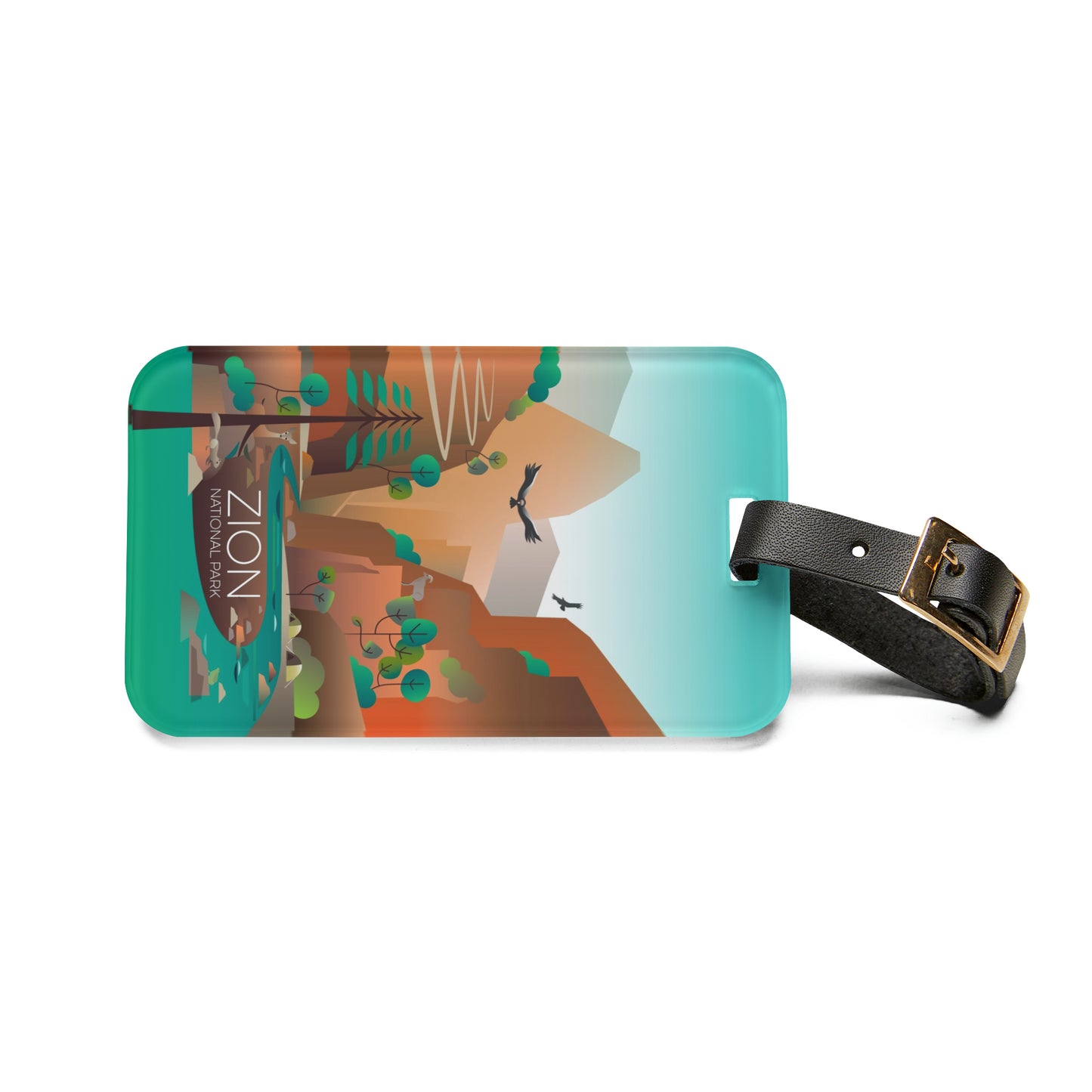 Zion National Park Luggage Tag