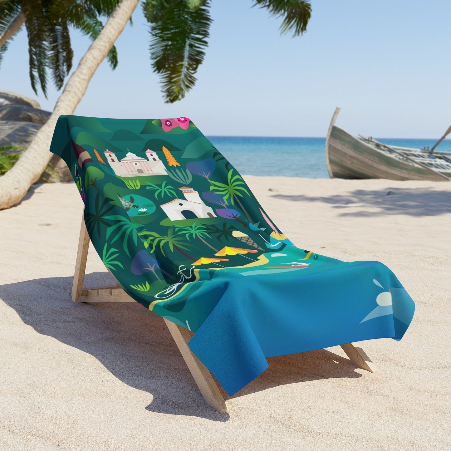 Santa Barbara Beach Towel