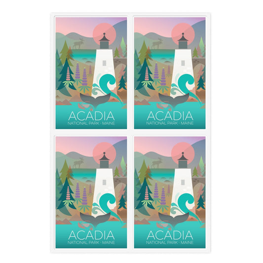 Acadia National Park Sticker Sheet