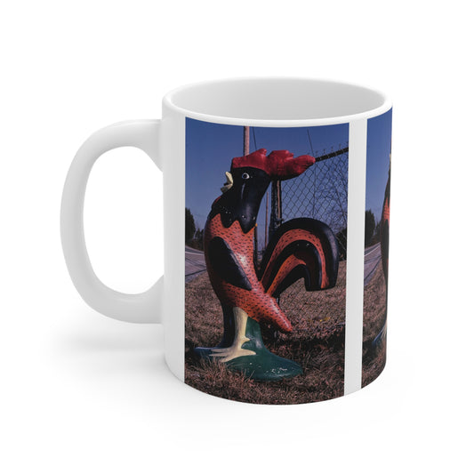 ROADSIDE MUGS - Big Rooster Ceramic Mug 11oz