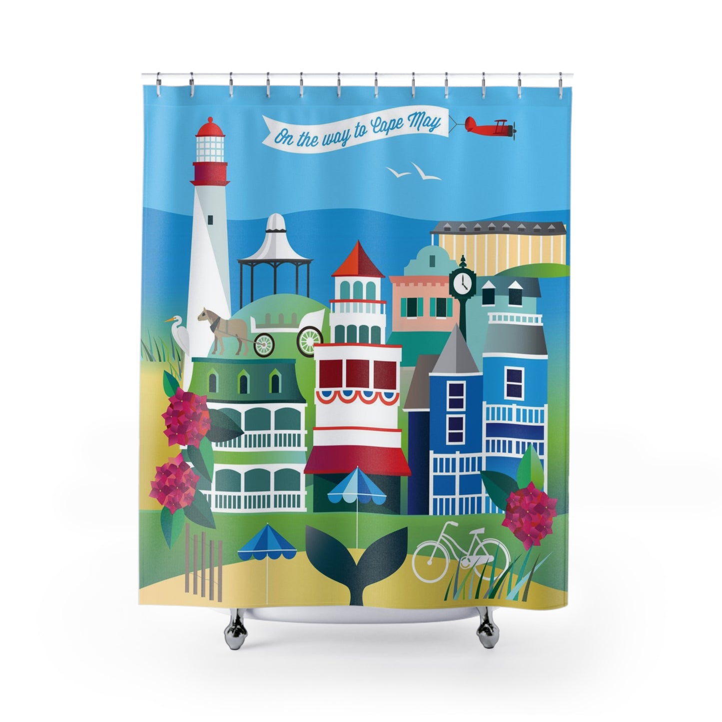 Cape May Shower Curtain