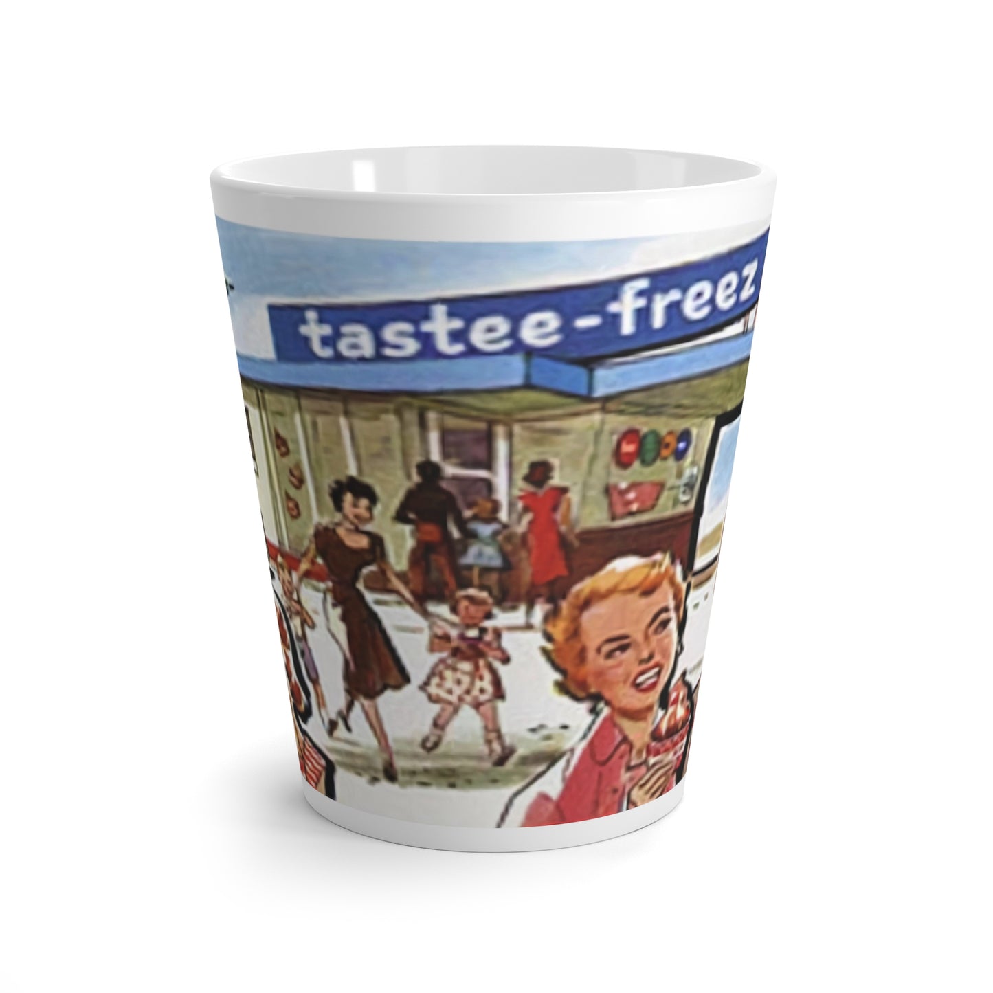 Vintage Tastee-Freeze Latte Mug